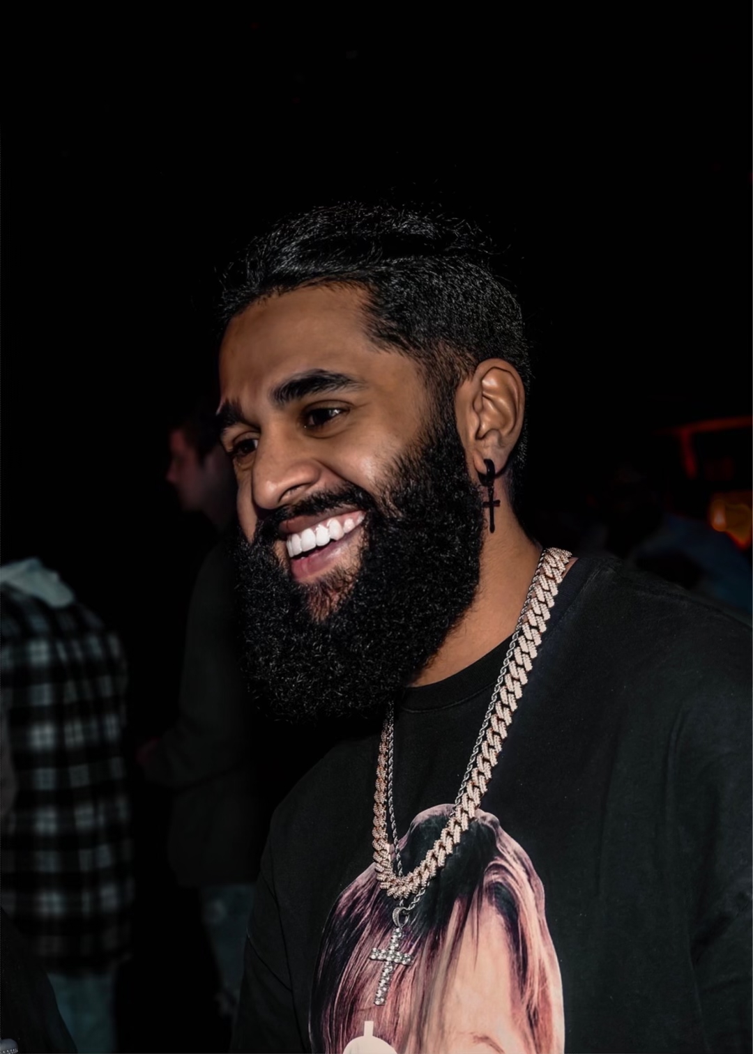 CrazyJTheRapper smiling